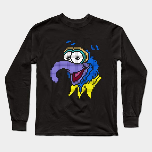 POXELART -gonzo the muppets Long Sleeve T-Shirt by JigongNumpuk